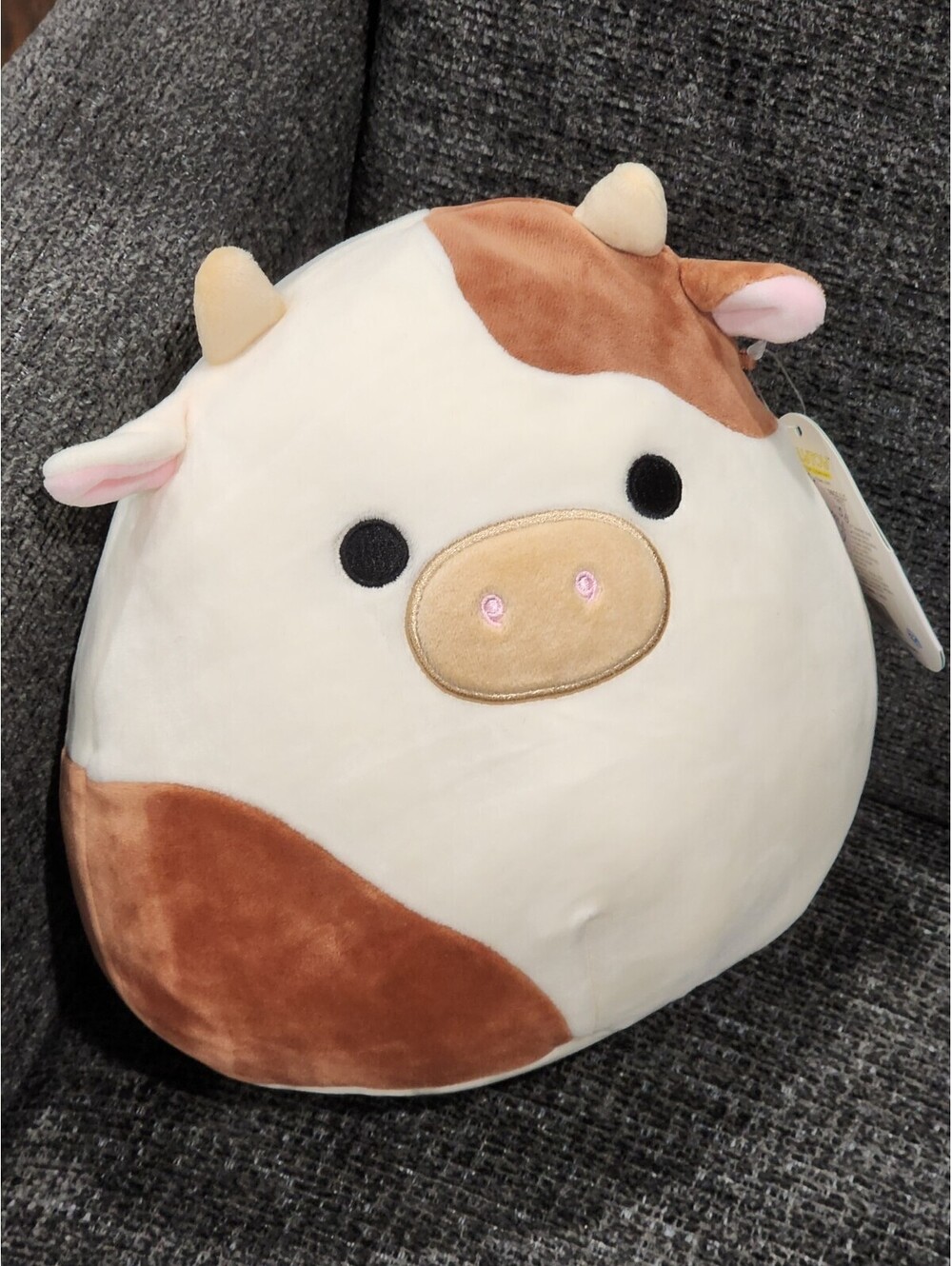 5” Ronnie The Brown Cow Kellytoy Squishmallow NWT